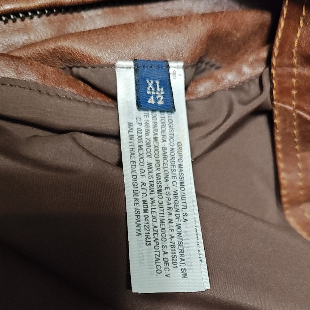 Massimo Dutti Brown Military Jacket - Picture 10 of 11